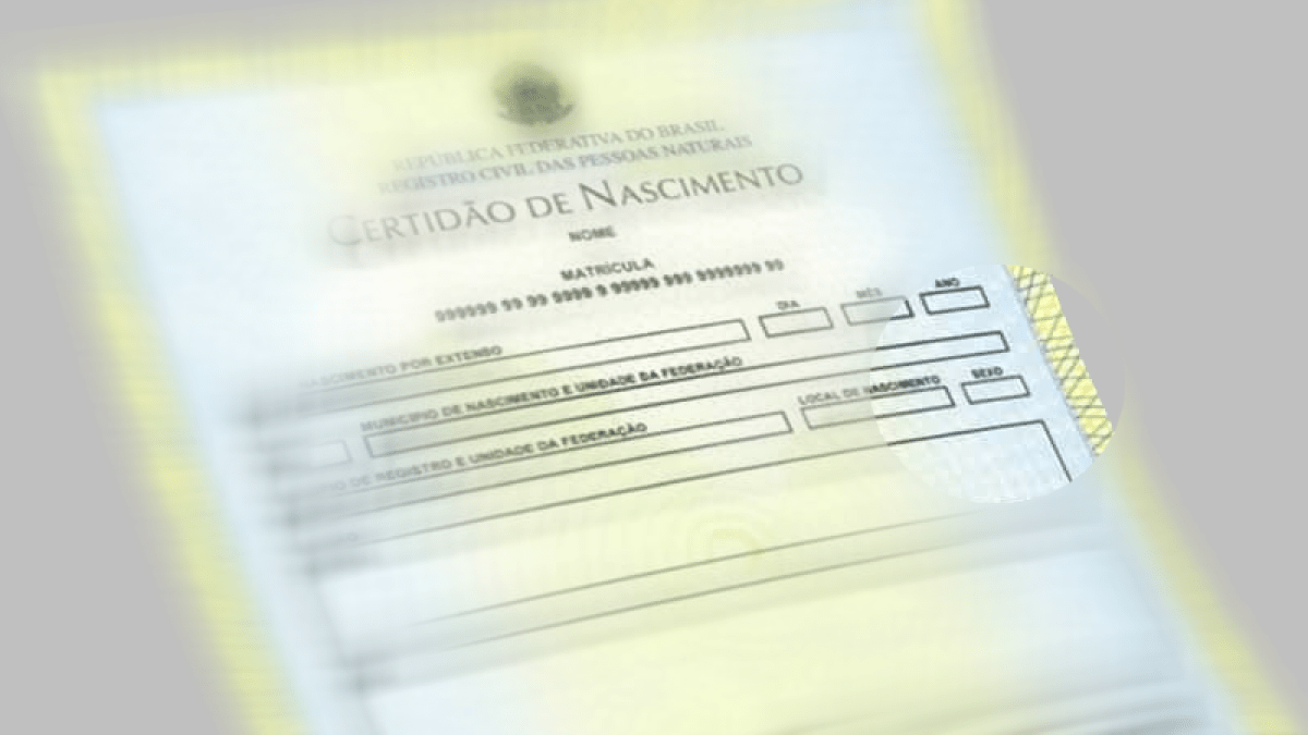 Gênero "não binarie" em certidão de nascimento