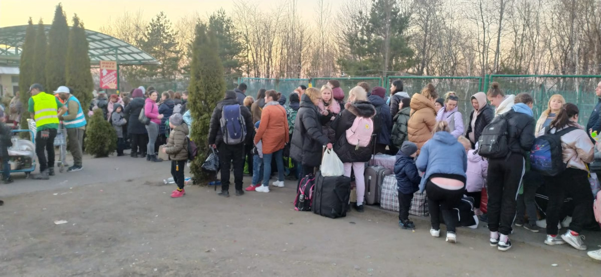Refugiados da Ucrânia na Polônia