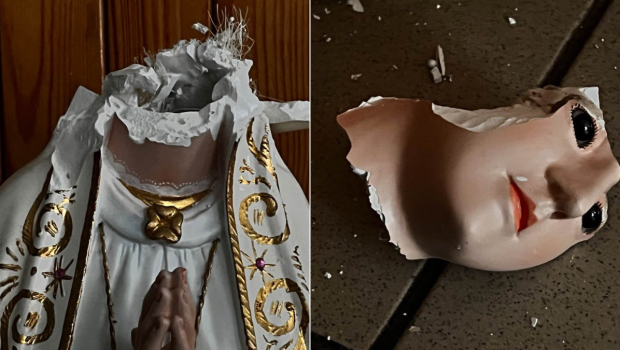 Invasores russos depredam seminário católico na Ucrânia