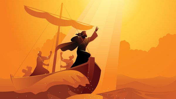 Jesus acalma a tempestade