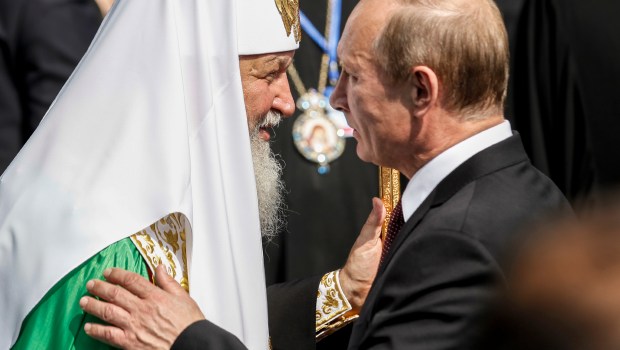 Sanções contra o Patriarca Kirill por apoiar a guerra de Putin