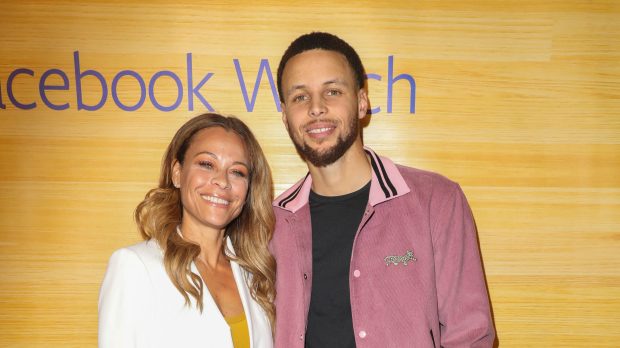 Sonya Curry and Stephen Curry