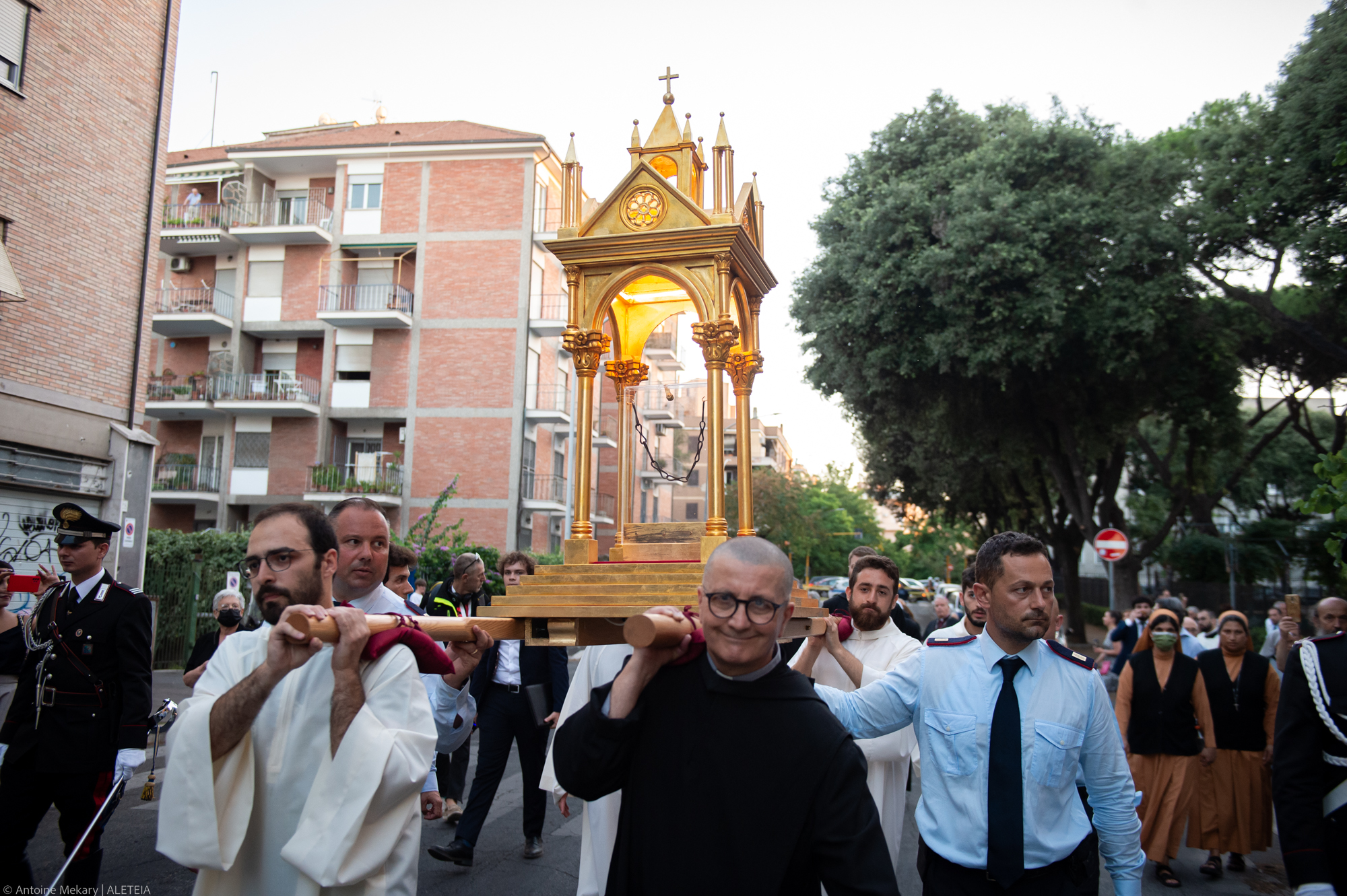 Procession of the Chains of Saint Paul for the Feast of Saints Peter and Paul