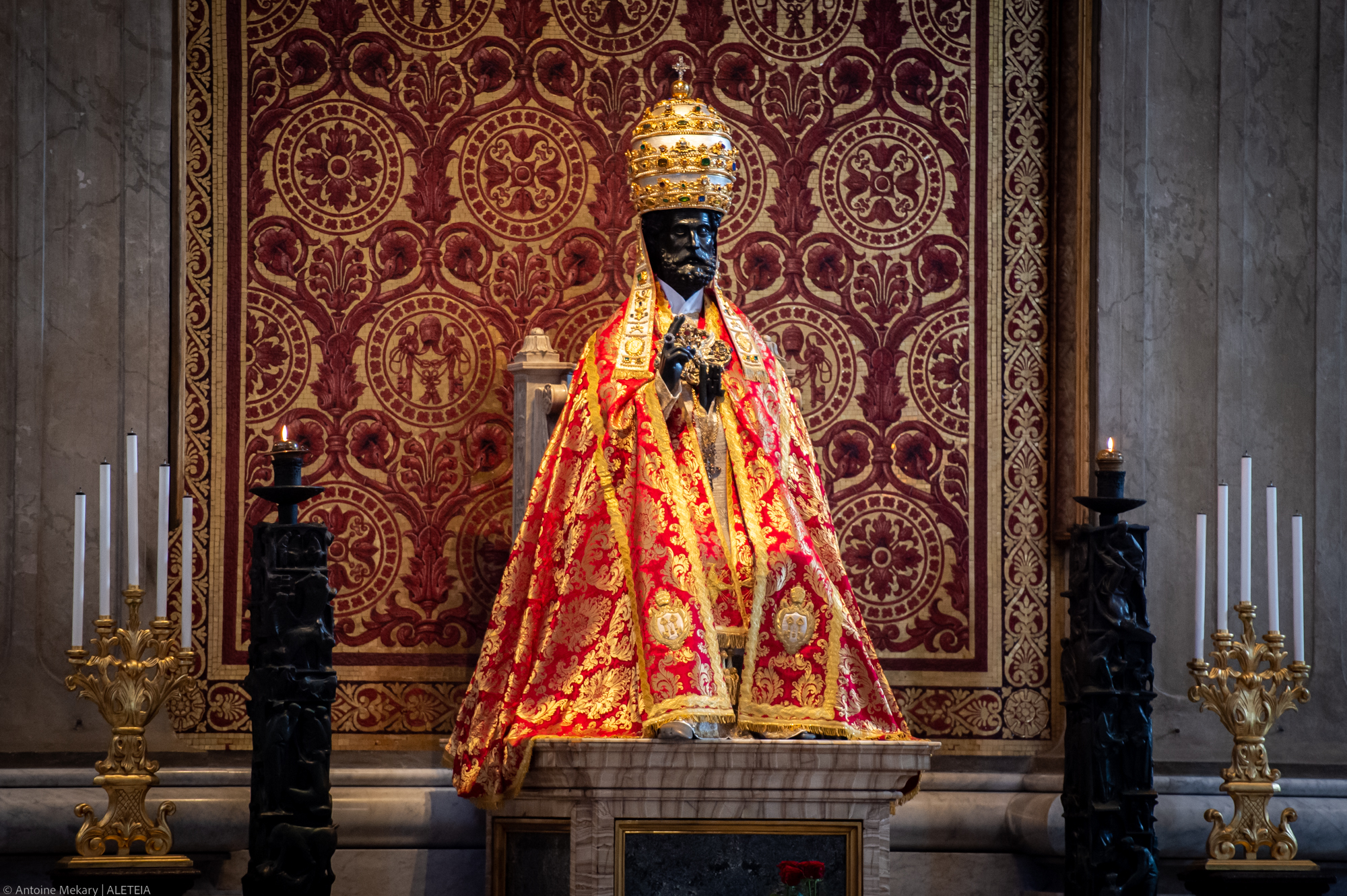 Statue of St. Peter in Saint Peter's Basilica