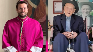 Cardeal mais jovem e homem mais velho do mundo
