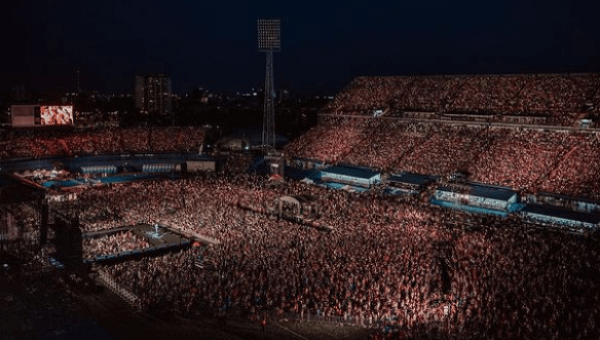 Vigília de Pentecostes 2022 em estádio de Zagreb, Croácia
