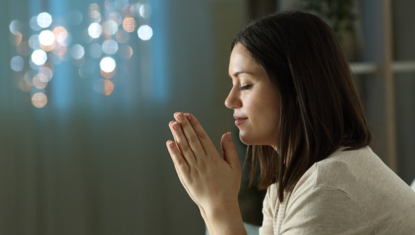 modlitwa wieczorna w domu