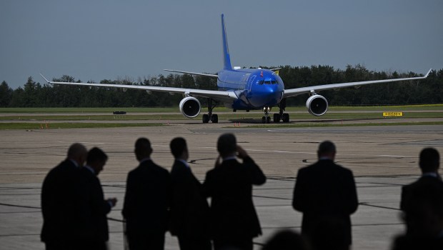 An-ITA-Airways-plane-with-Pope-Francis-onboard-lands-at-Edmonton-AFP