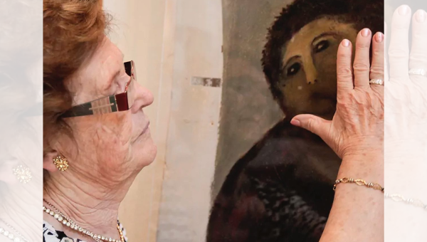 Restauradora Ecce Homo Borja