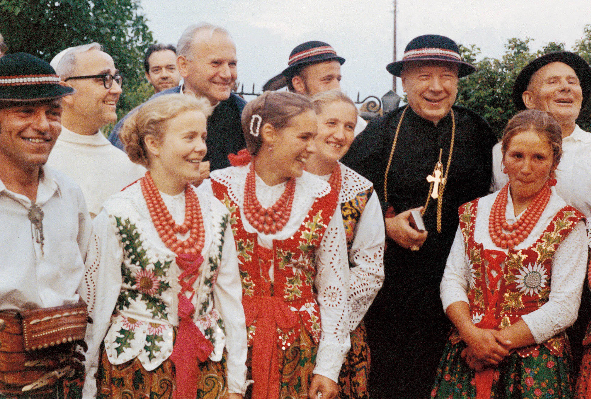 João Paulo II e o cardeal primaz da Polônia