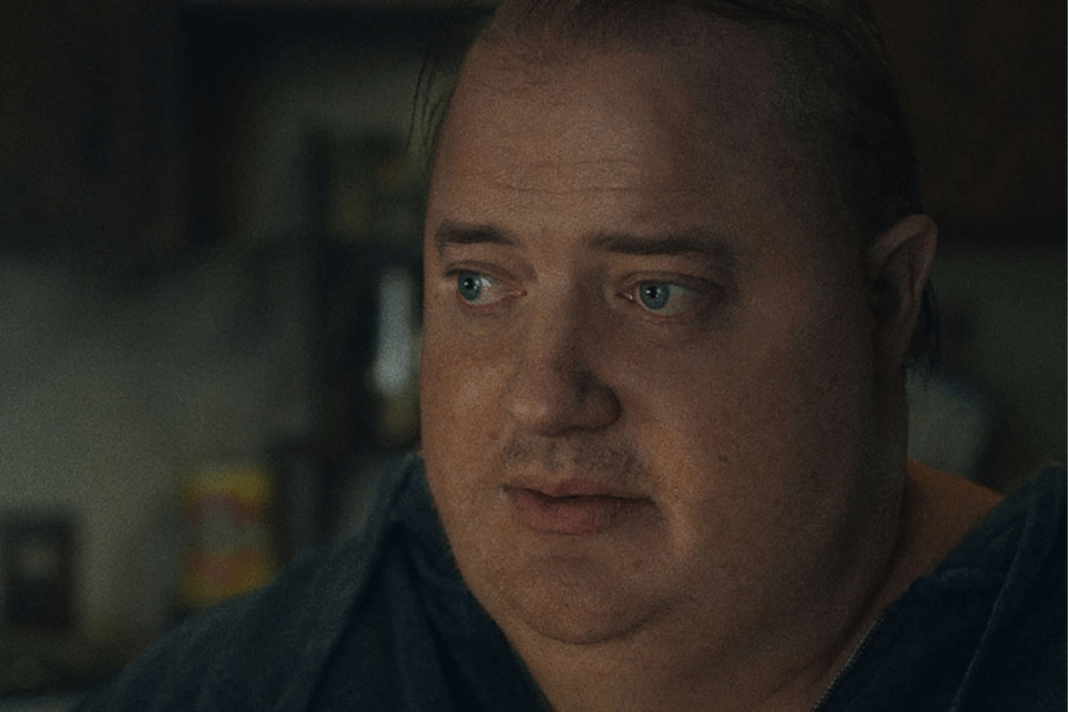 Brendan Fraser como Charlie em The Whale