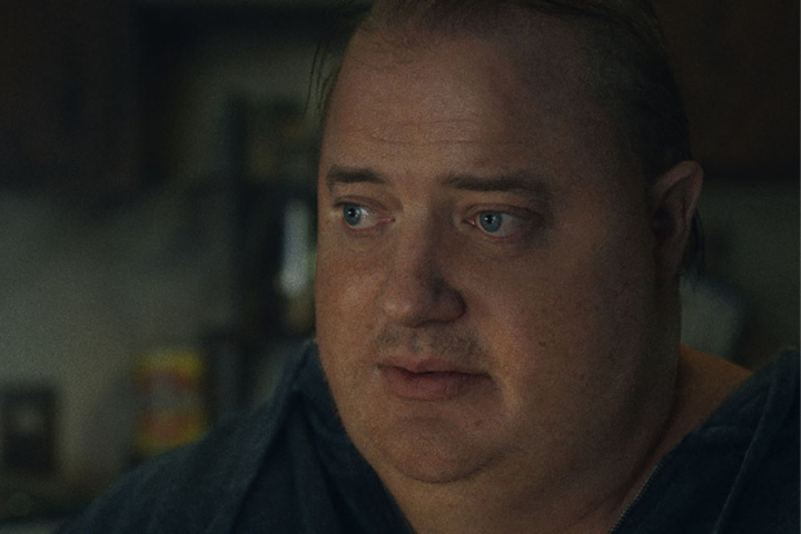 Brendan Fraser como Charlie em The Whale