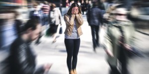 Ansiedade é a mente indo mais rápido que a vida