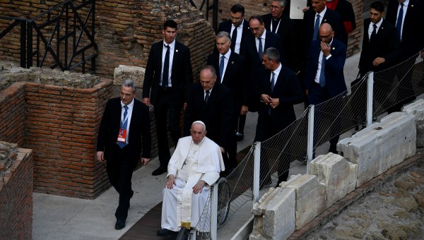 Pope Francis religious leaders Colosseum international peace summit -The Cry for Peace