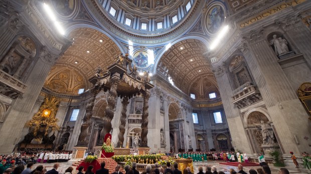 Pope Francis celebrate Holy Mass on the occasion of the VI World Day of the Poor