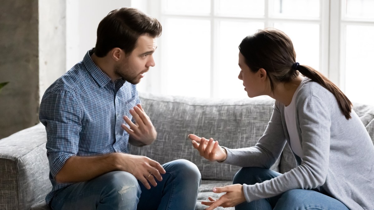 Casal discussão