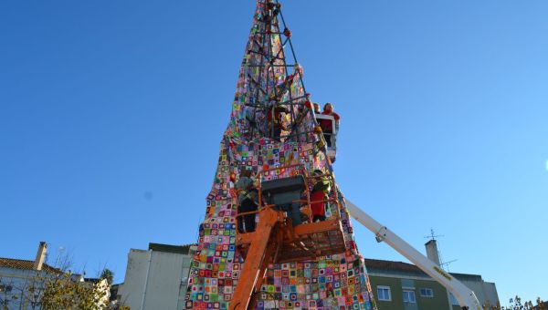 Árvore de Natal de crochê