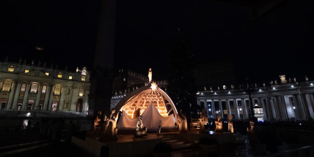 Decoração de Natal no Vaticano