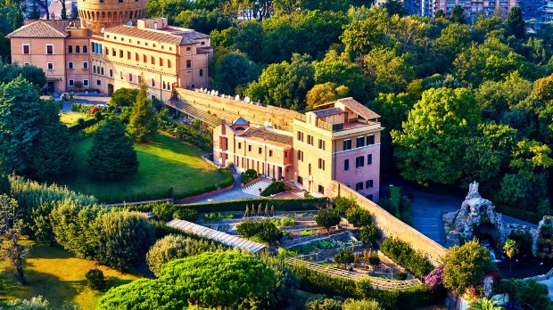 Monastery-Mater-Ecclesiae-Mother-of-the-Church-inside-Vatican-City-surrounded-by-Vatican-Gardens-shutterstock