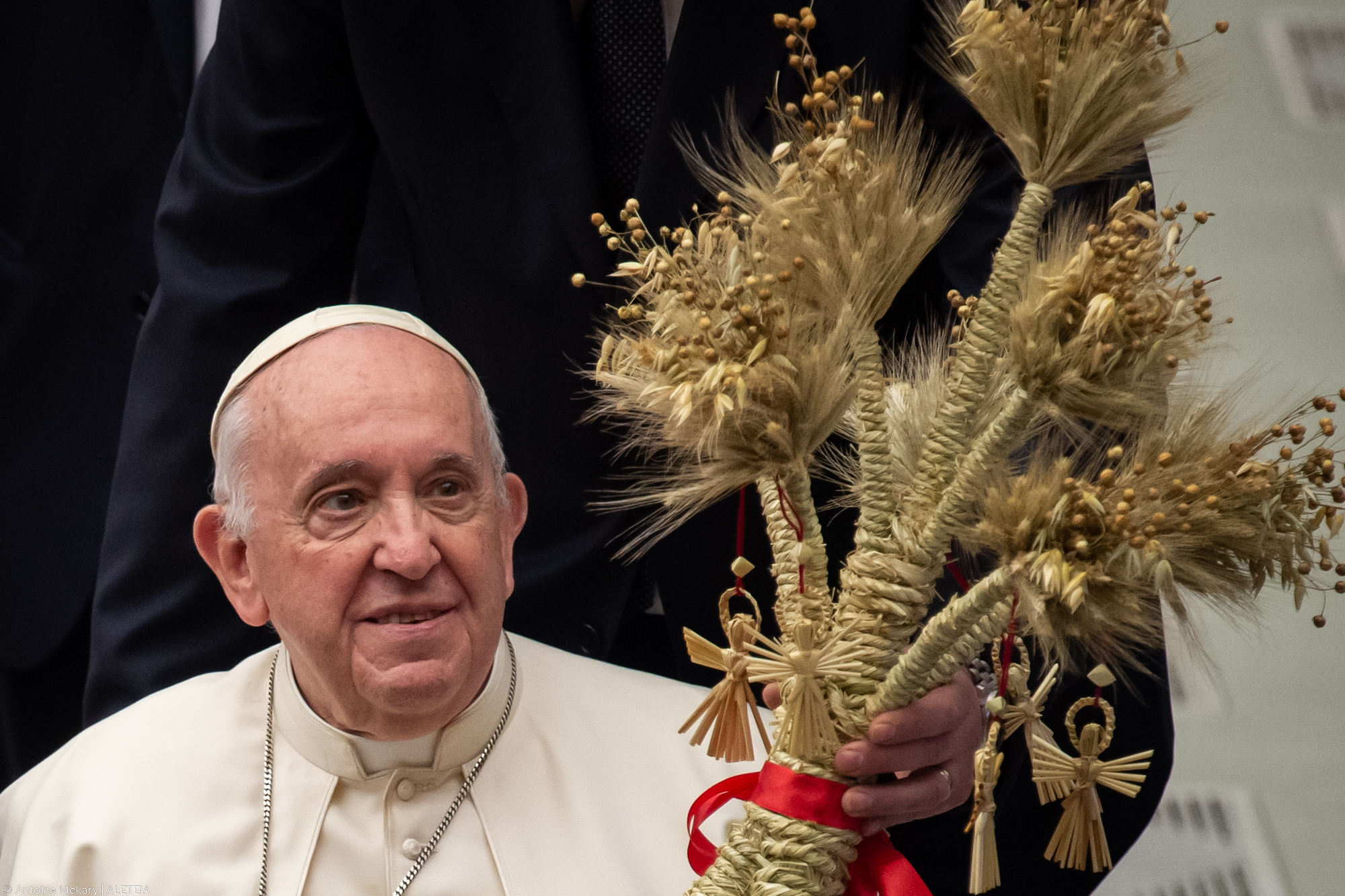 Pope Francis during his weekly general audience in Paul VI Hall