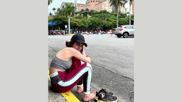 Klara Castanho na Basílica de Aparecida