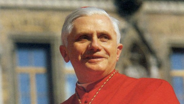 Cardeal Joseph Ratzinger, futuro Papa Bento XVI