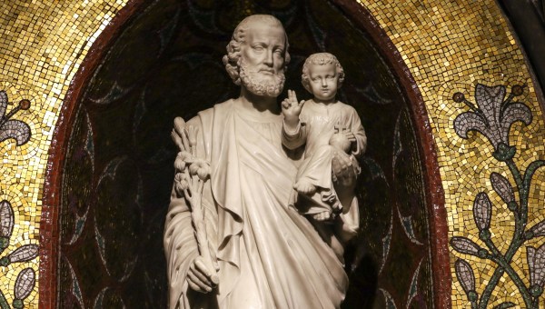 São José e o Menino Jesus