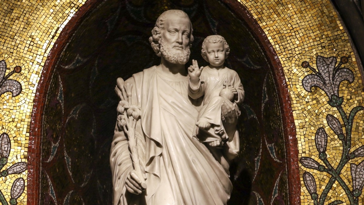 São José e o Menino Jesus