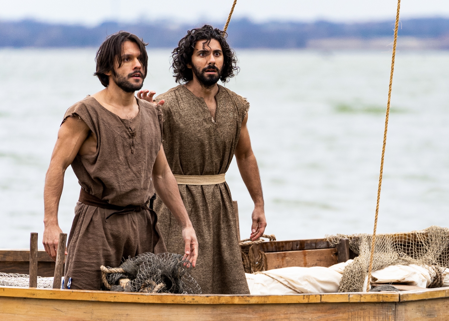 Selfie Sagrada Jonathan Roumie encontra o Papa Leão XIV no Vaticano