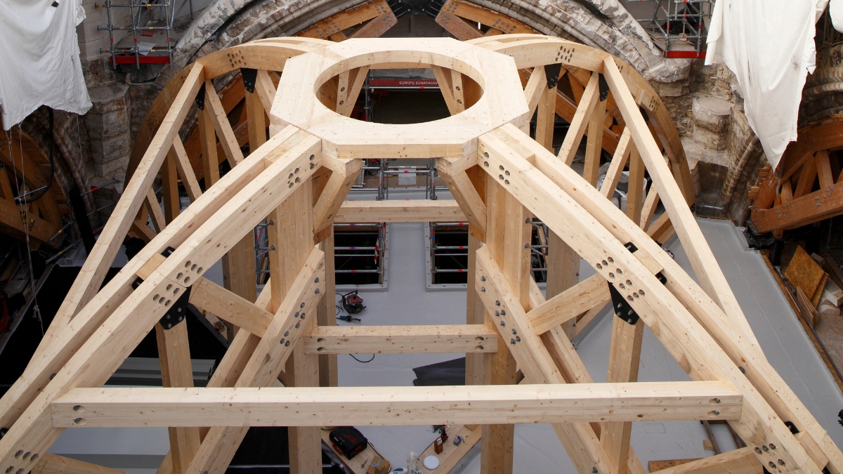 Obras na Catedral de Notre Dame de Paris