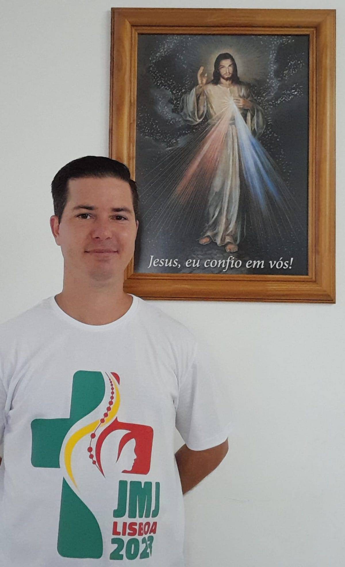 Emerson Escola, voluntário da JMJ Lisboa 2023