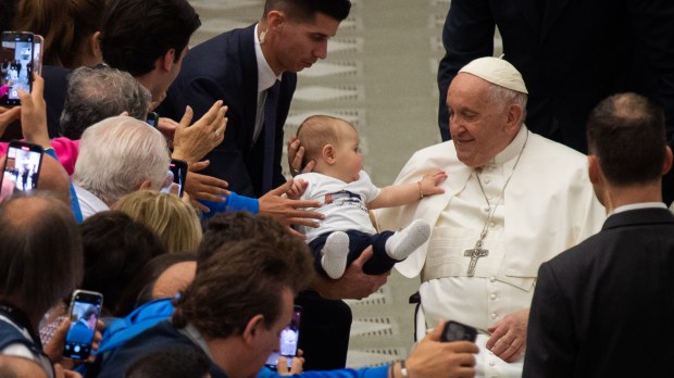 Pope Francis audience with members of the Italian tennis and padel federation May 06-2023