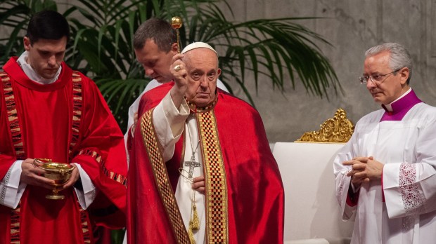 Pope Francis celebrates Pentecost mass on May 28 2023