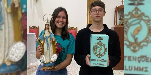Karoline Verri Alves e Luan Augusto, vítimas de ataque a escola em Cambé, PR