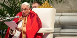São Pedro &#8220;não era um super-homem&#8221;, diz o Papa Francisco