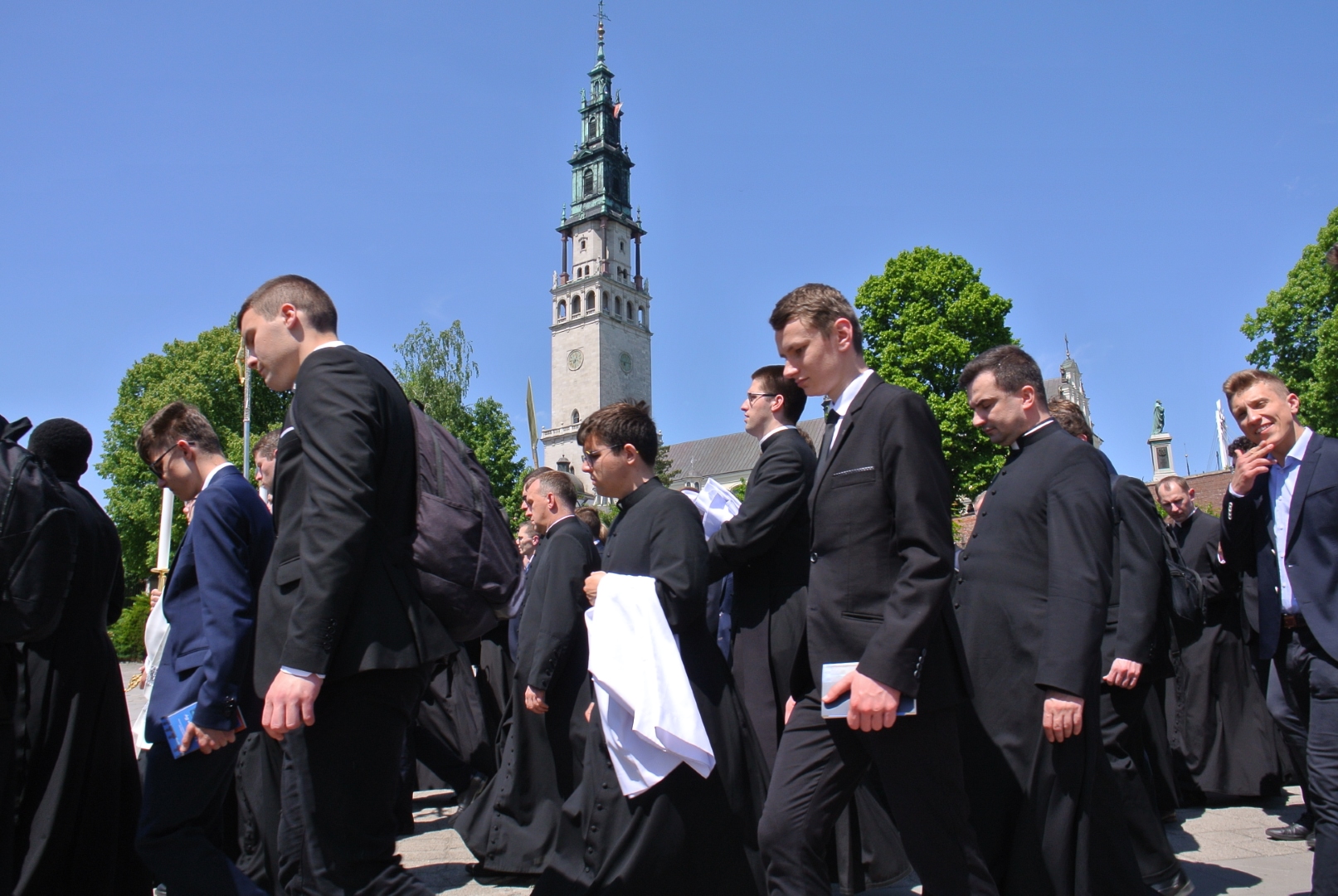 Peregrinação de seminaristas na Polônia