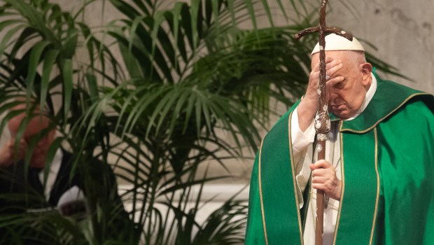 POPE FRANCIS presided over Mass for World Day of Grandparents and the elderly