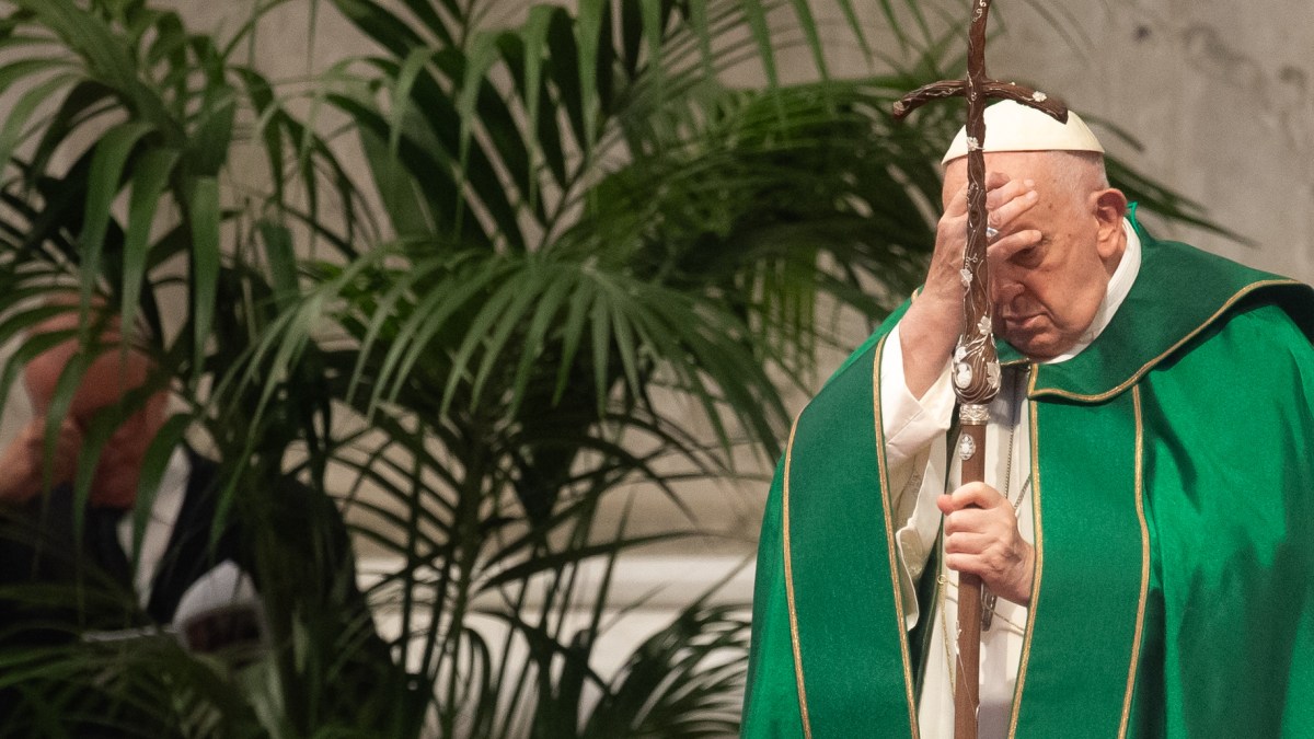 POPE FRANCIS presided over Mass for World Day of Grandparents and the elderly