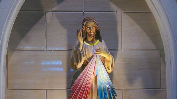 Figura Jezusa Miłosiernego w Tajlandii