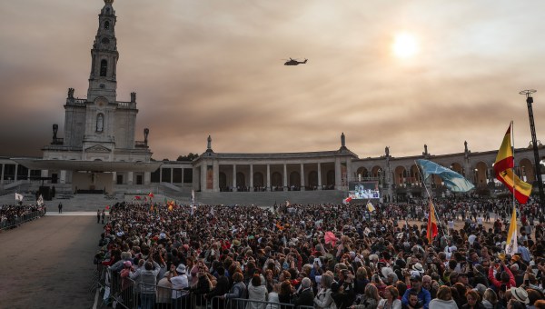 Papa Francisco em Fátima por ocasião da JMJ de Lisboa
