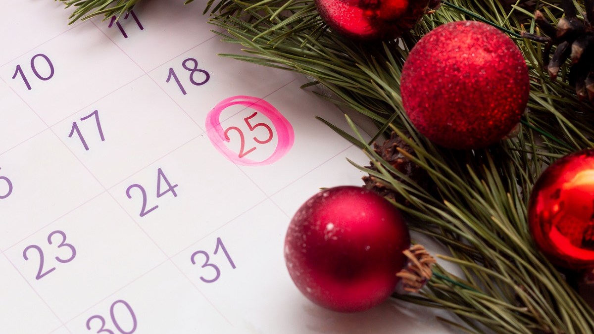 Christmas, December 25