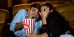 couple close at scary movie