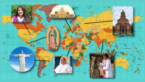 Mapa-mundi católico