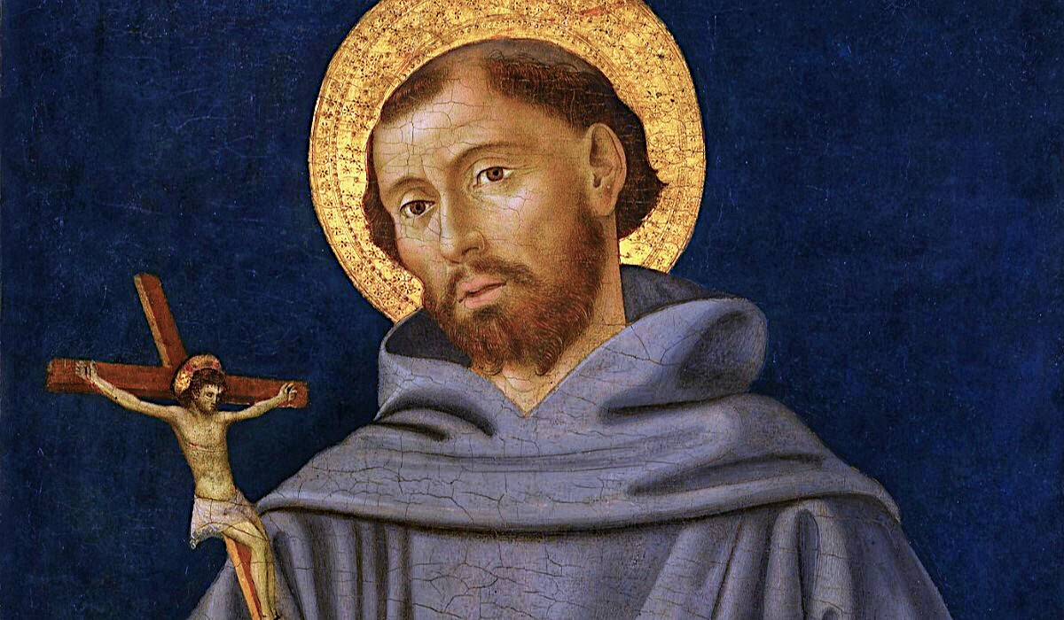 "Saint Francis of Assisi," DETAIL, Antonio de Benedetto Aquilio, Metropolitan Museum of Art