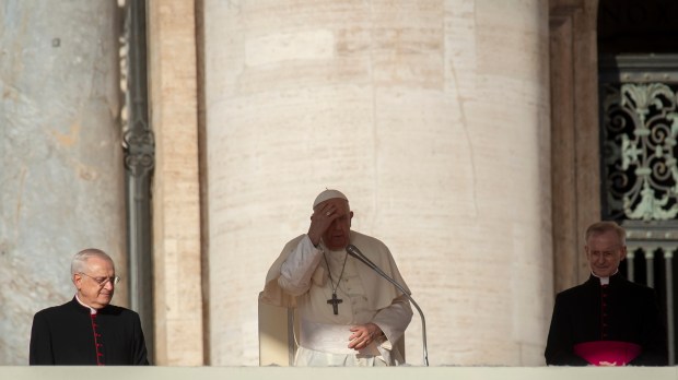 October 11 2023 Pope Francis during his weekly general audience in St. Peter's square