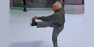 O patinador de 91 anos e sua mensagem vital para todos nós