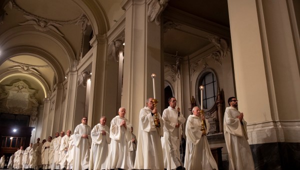 Celebration of the 1,700 years of St. John Lateran Basilica, with Cardinal Vicar Angelo De Donatis presiding over the Capitular Holy Mass.