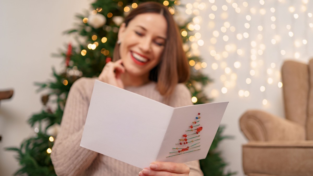 Noël, carte de voeux