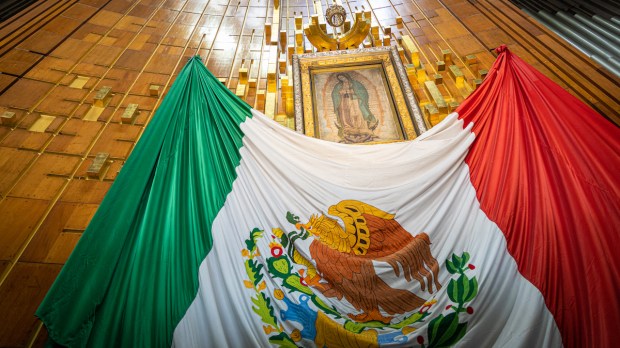 Basílica de Guadalupe, no México