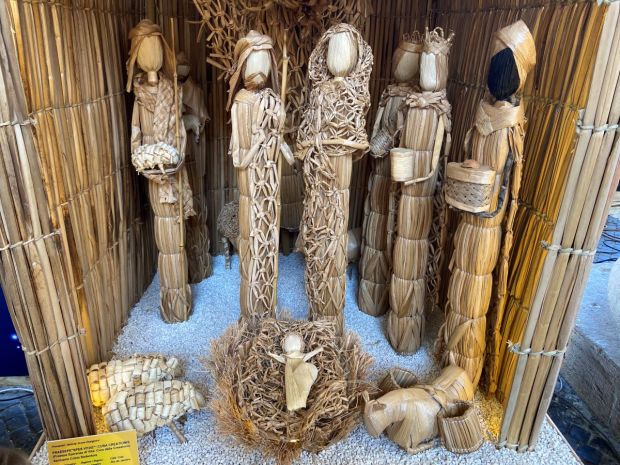 Presépio do Santuário Cristo Redentor “Esperança de Vida: Cuidado com a Criação” na exposição “100 Presépios no Vaticano”